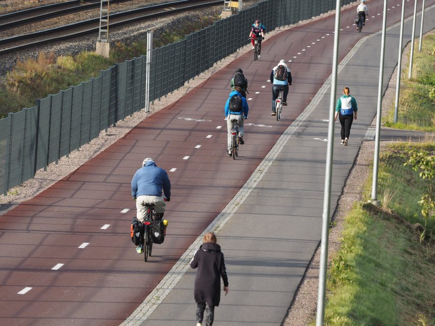 Cycle lanes in Helsinki
