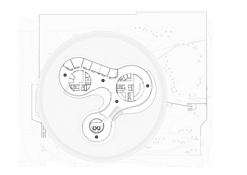 First floor plan of World of Volvo