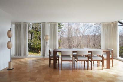 chairs and flooring magdalena keck house