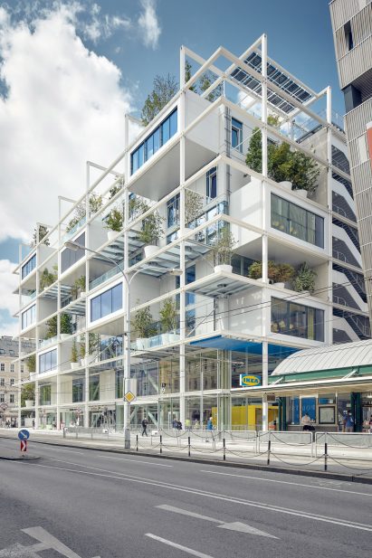 Exterior of IKEA Vienna Westbahnhof