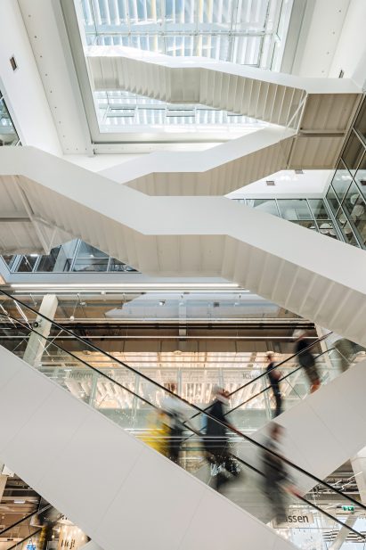 Shopping centre atrium