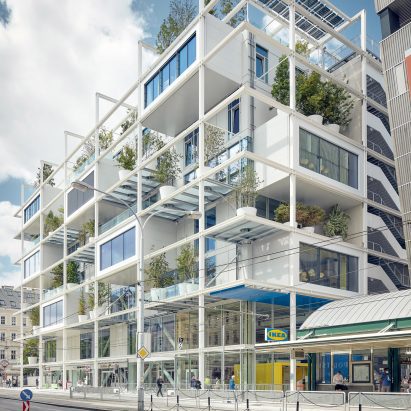 Exterior of IKEA Vienna Westbahnhof