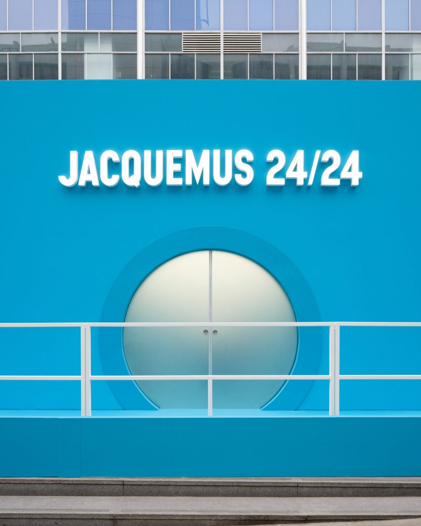 Le Bleu is a Jacquemus pop-up installation at Selfridges