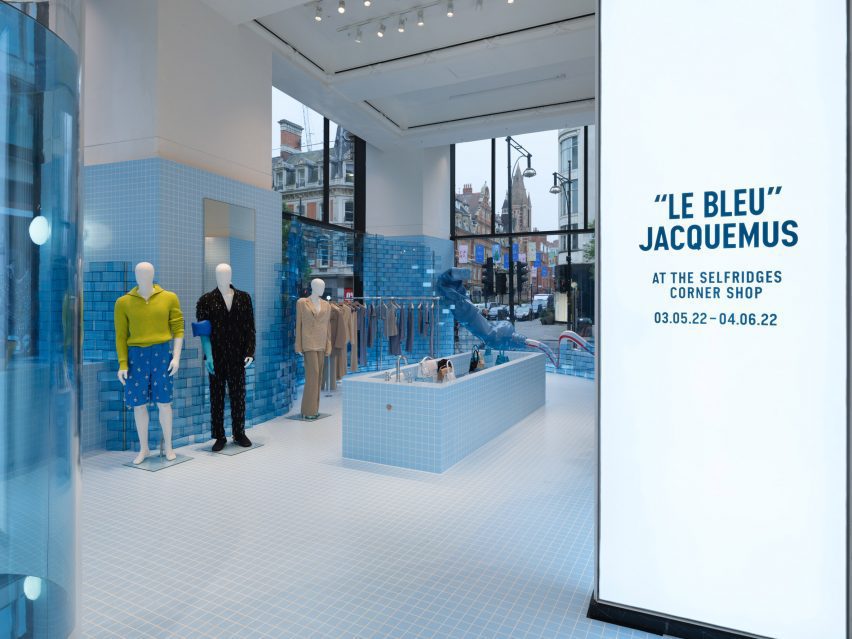 Le Bleu is a Jacquemus pop-up installation at Selfridges