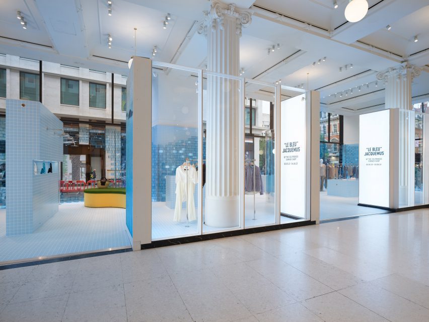 Le Bleu is a Jacquemus pop-up installation at Selfridges