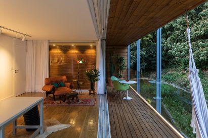 Steel profiles on home