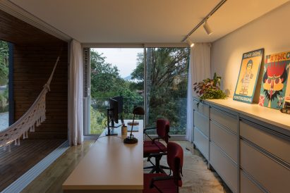 Existing office in home
