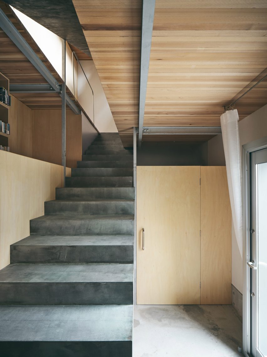 KAPPA House by Archipelago Architects Studio uses staircases as surfaces and partitions