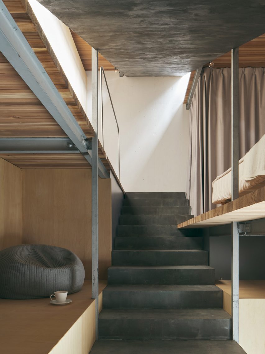 KAPPA House by Archipelago Architects Studio uses staircases as surfaces and partitions