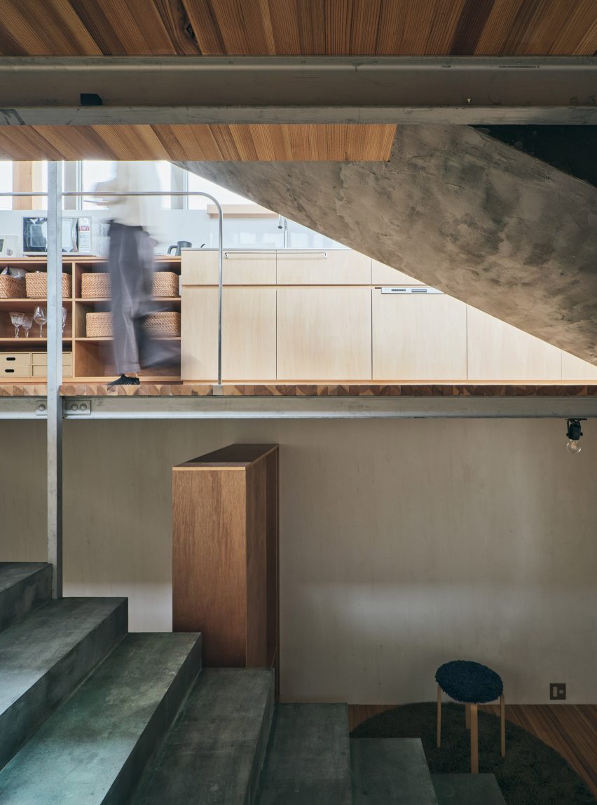 KAPPA House by Archipelago Architects Studio uses staircases as surfaces and partitions