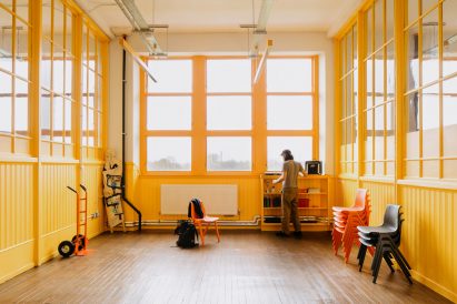 Studio in Kinning Park Complex renovation by New Practice