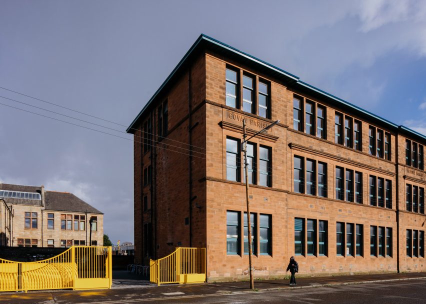 Exterior of Kinning Park Complex renovation by New Practice