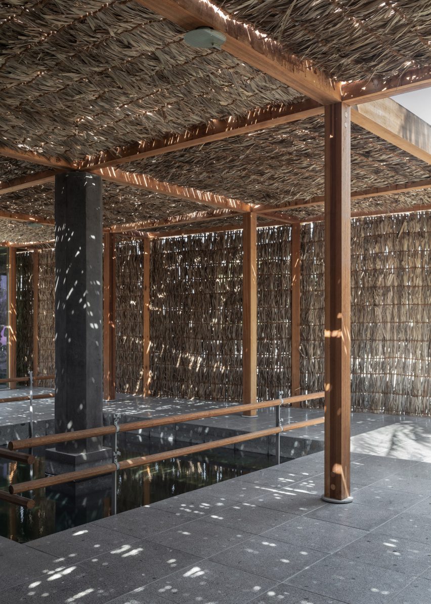 Al Naseej Textile Factory is a weaving facility in Bahrain that was designed by Leopold Banchini Architects