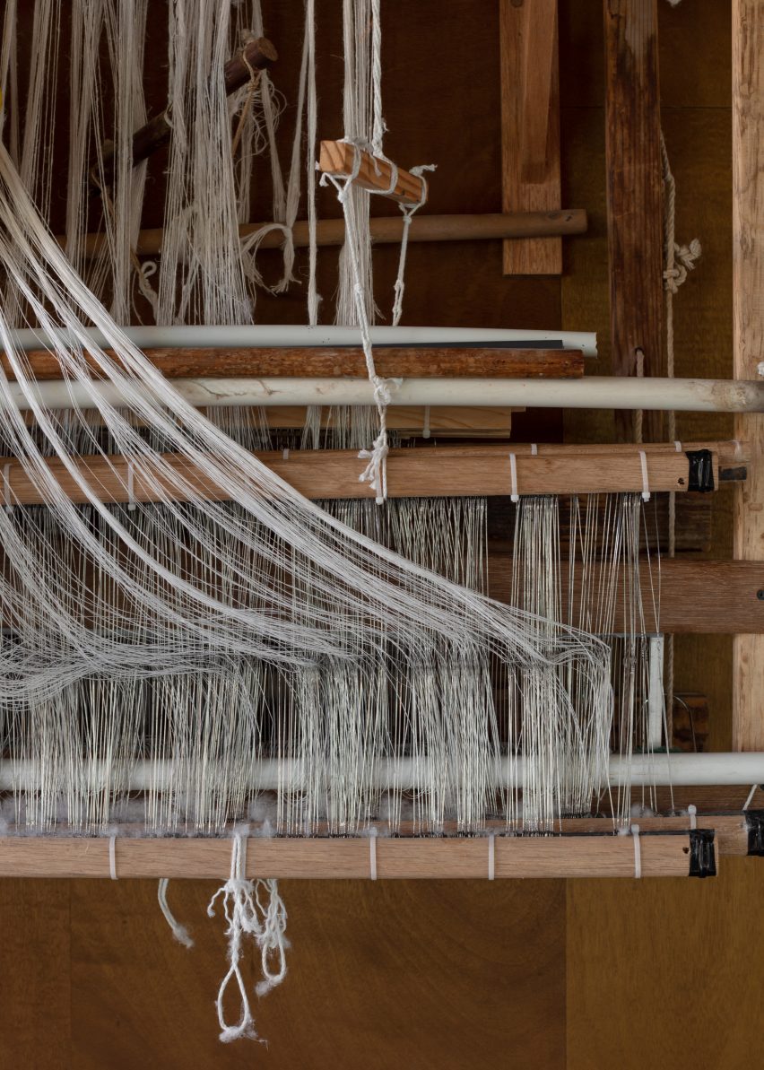 Al Naseej Textile Factory is a weaving facility in Bahrain that was designed by Leopold Banchini Architects