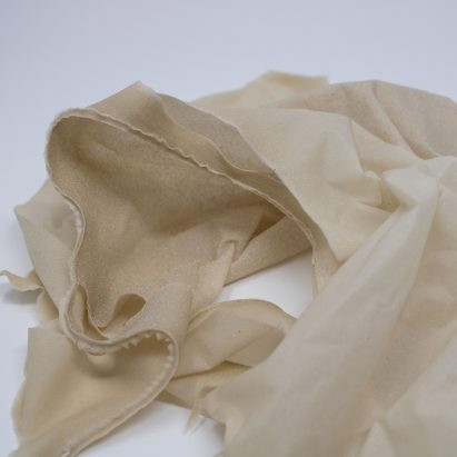A beige thin fabric