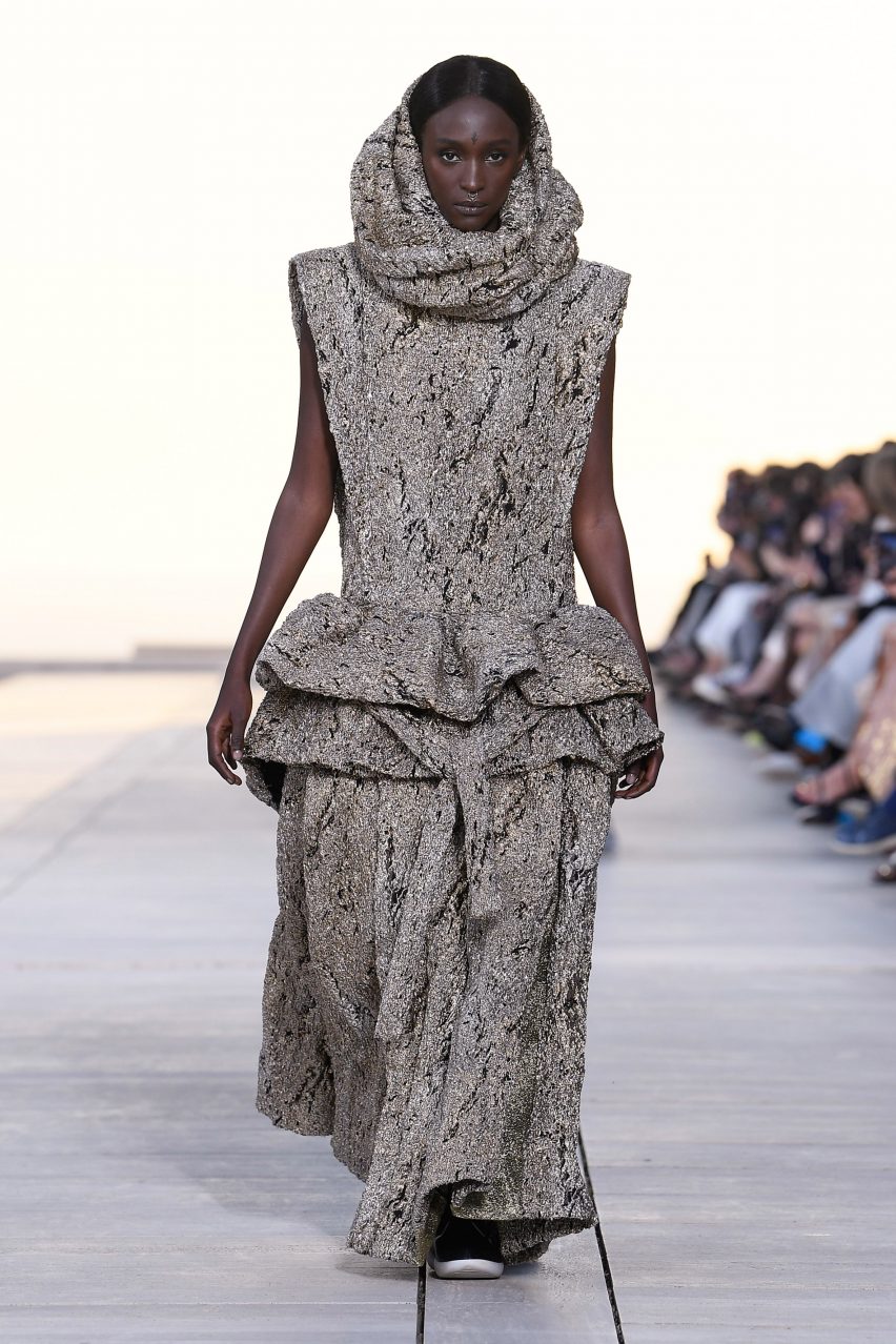 Louis Vuitton's 2023 cruise show took place at Louis Khan's Salk Institute in San Diego