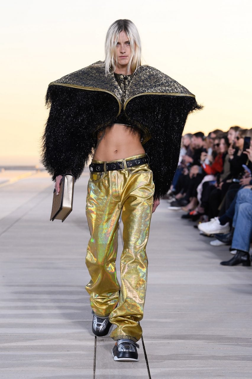 Louis Vuitton's 2023 cruise show took place at Louis Khan's Salk Institute in San Diego