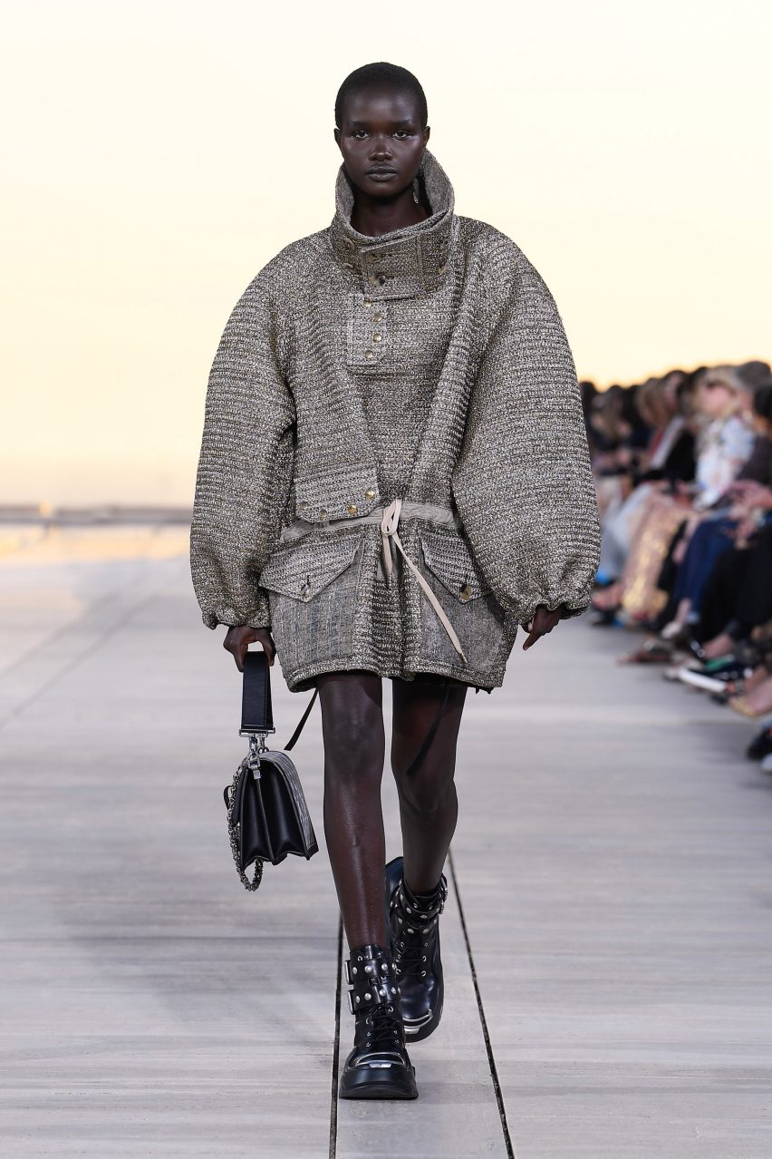 Louis Vuitton's 2023 cruise show took place at Louis Khan's Salk Institute in San Diego