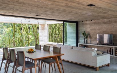 Open concept living space