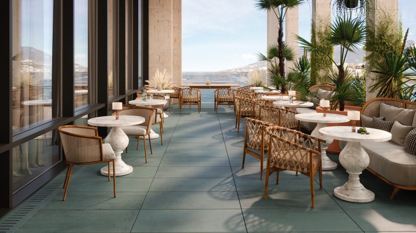 Metallic tiles by Aparici