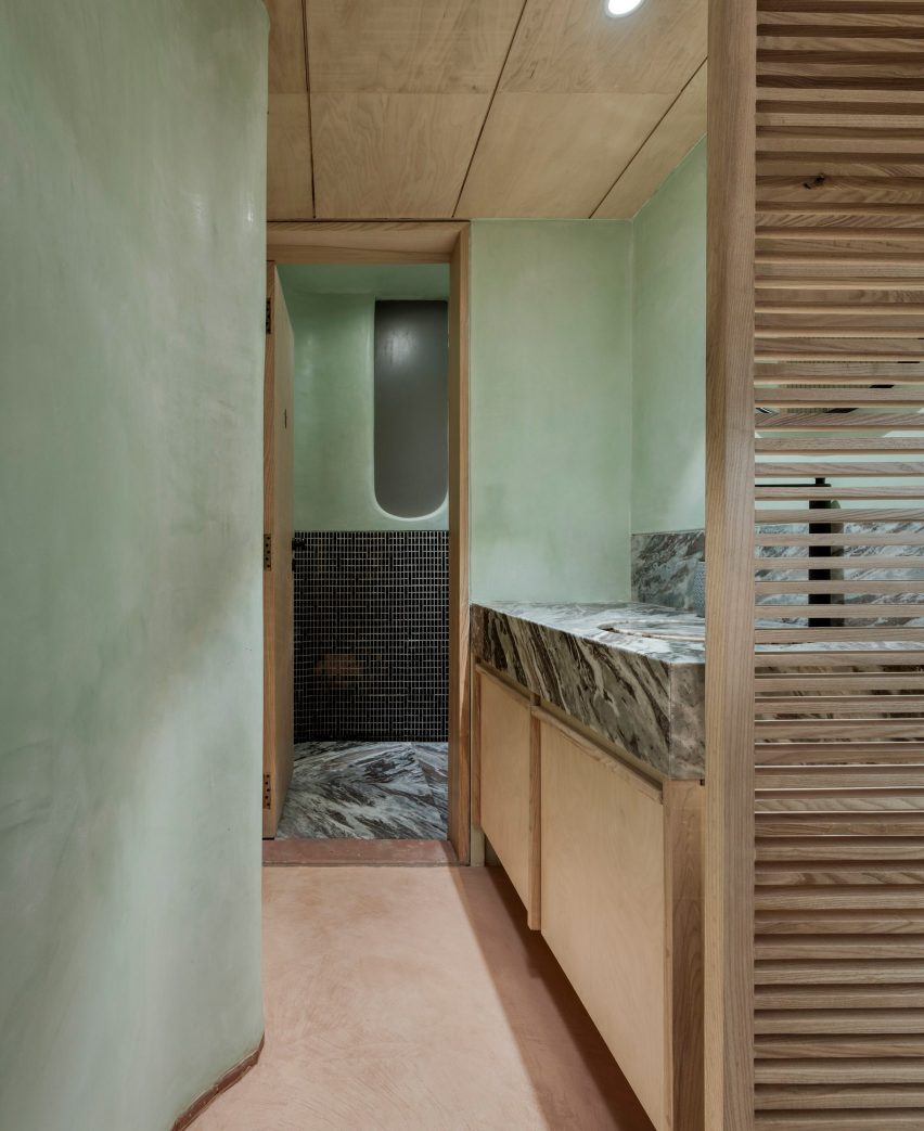 Interiors of Mind Manifestation's self-designed studio in Pune, India