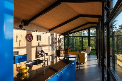 Open-concept living space
