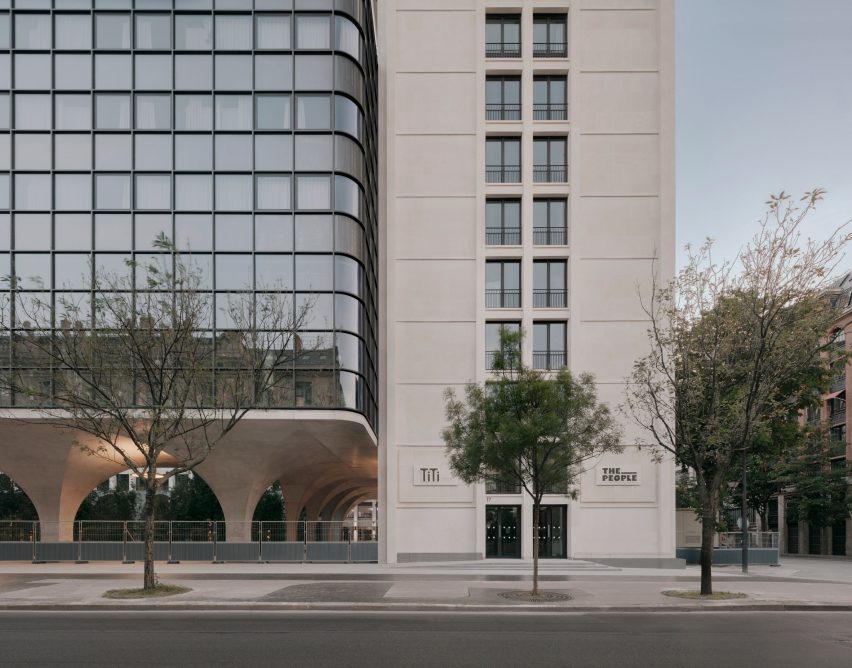 Exterior of Morland Mixité Capitale by David Chipperfield Architects
