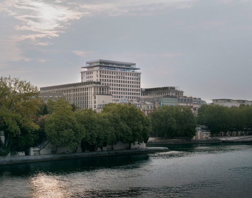 Exterior of Morland Mixité Capitale by David Chipperfield Architects