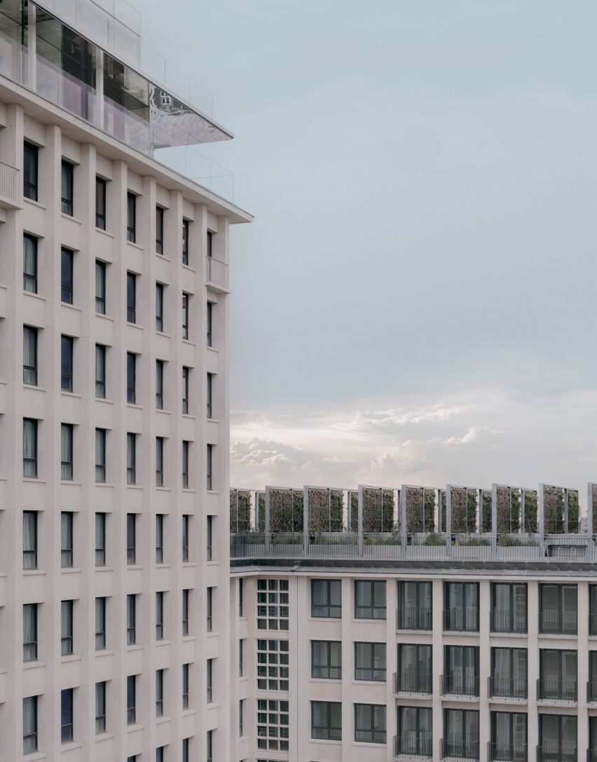 Exterior of Morland Mixité Capitale by David Chipperfield Architects