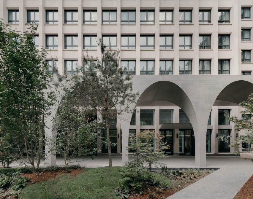 Exterior of Morland Mixité Capitale by David Chipperfield Architects