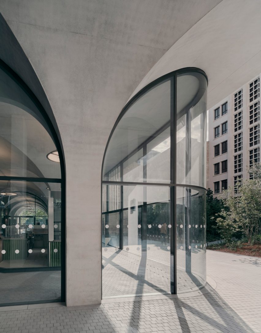 Exterior of Morland Mixité Capitale by David Chipperfield Architects