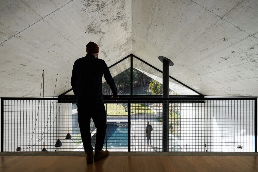 Interior of Casa NaMora by Filipe Pina and David Bilo