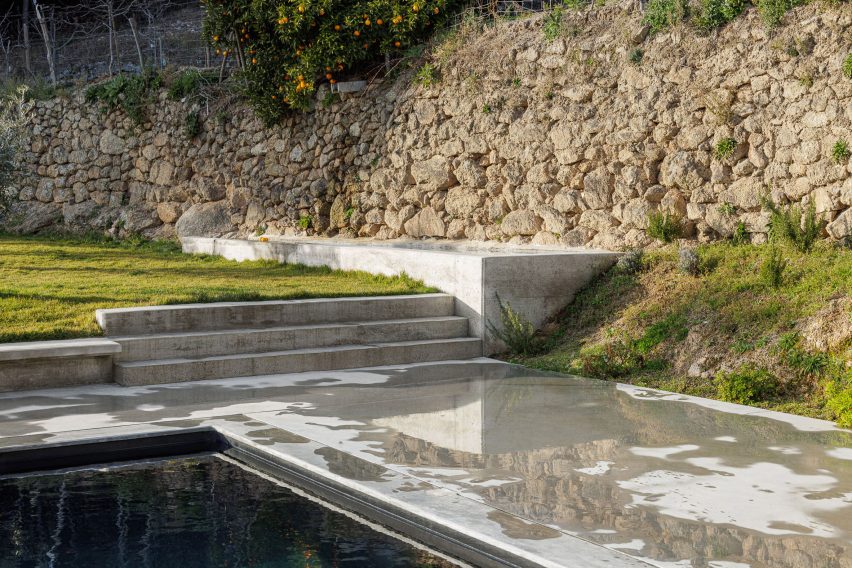 Terrace of Casa NaMora by Filipe Pina and David Bilo