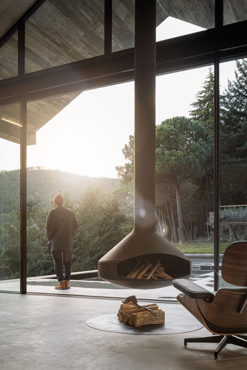 Interior of Casa NaMora by Filipe Pina and David Bilo