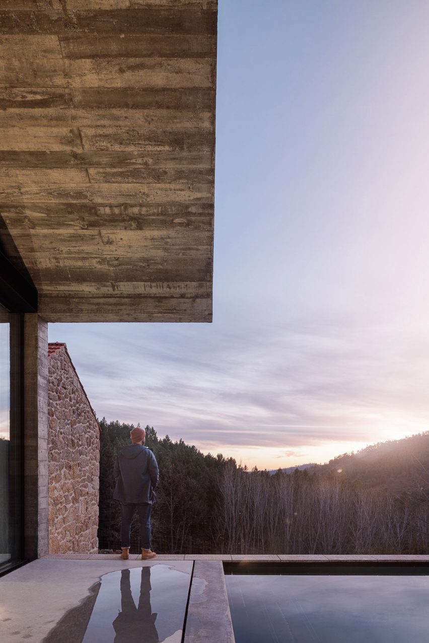 Exterior of Casa NaMora by Filipe Pina and David Bilo