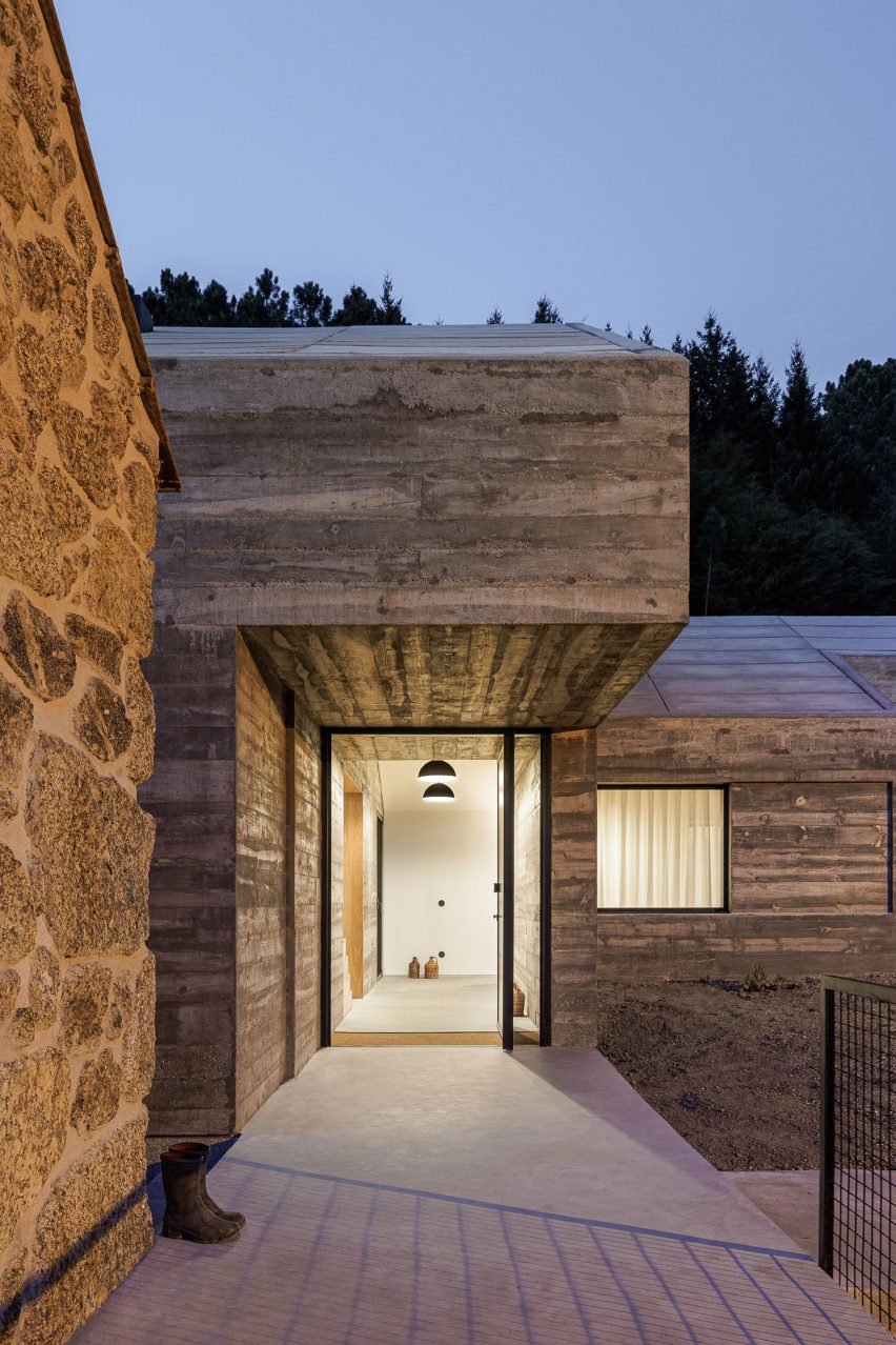 Exterior of Casa NaMora by Filipe Pina and David Bilo