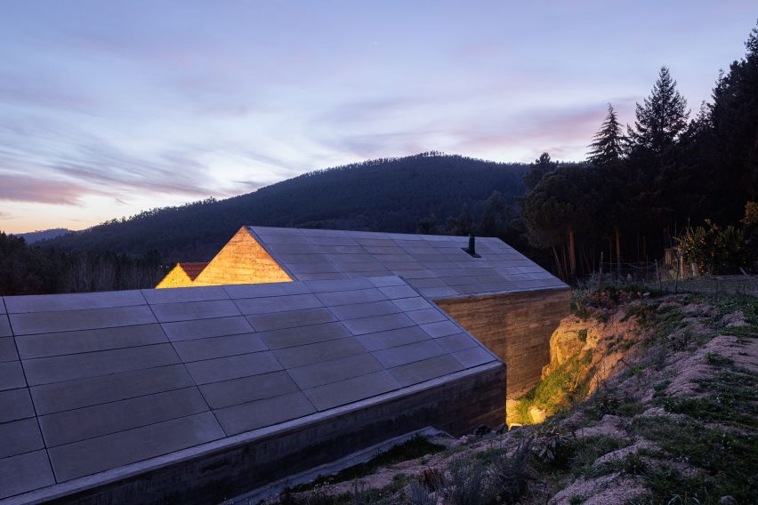 Exterior of Casa NaMora by Filipe Pina and David Bilo