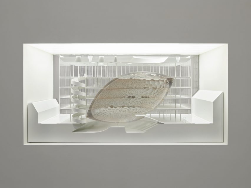 Neri Oxman's model for Gemini cinema