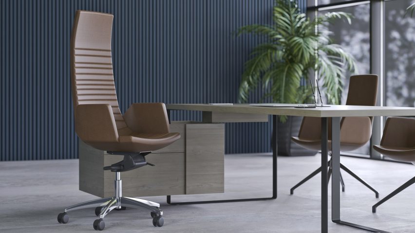 North Cape executive chair by Baldanzi & Novelli Designers for Narbutas