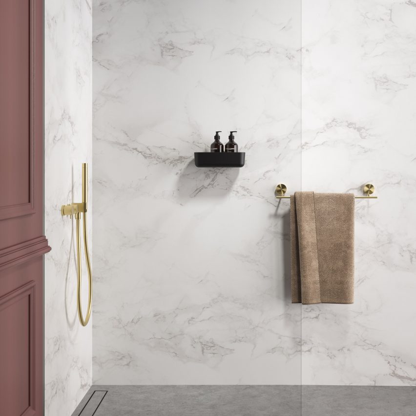 Opal 60-centimetre towel rail by Geesa