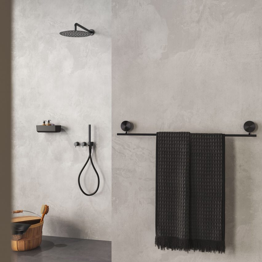 Opal 60-centimetre towel rail by Geesa