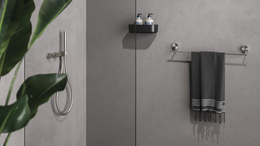 Opal 60-centimetre towel rail by Geesa