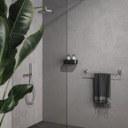 Opal 60-centimetre towel rail by Geesa
