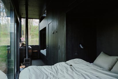 black cabin by Sigurd Larsen