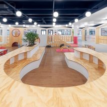 Studio Dlux converts industrial buildings into Red House School in São Paulo