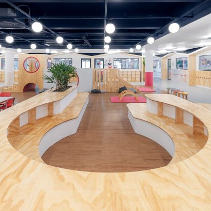 Studio Dlux converts industrial buildings into Red House School in São Paulo