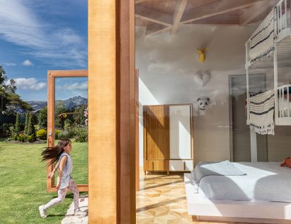 Bedroom at Ecuadorian home