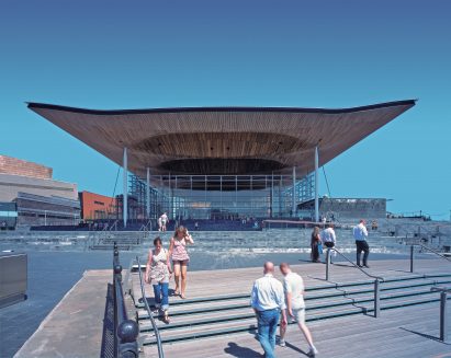 Senedd Cymru, Cardiff, Wales, by RSHP