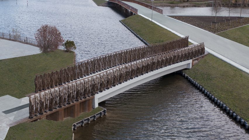 Almere flax bridge by Smart Circular Bridge project