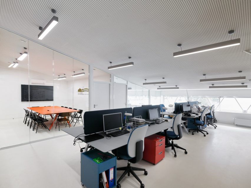 Interior of Site Verrier de Meisenthal by SO-IL and FREAKS